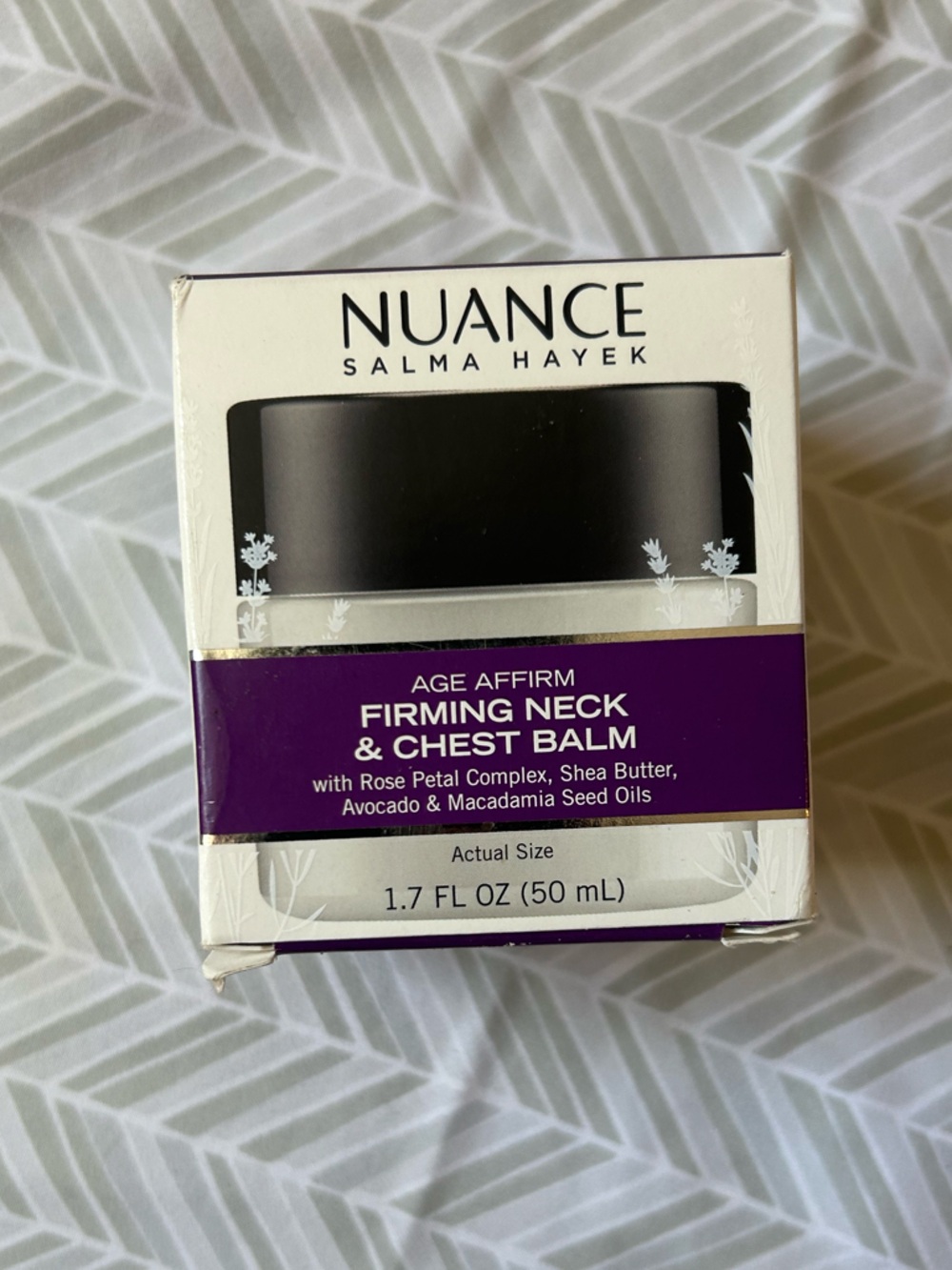 Nuance Salma Hayek Age Affirm Firming Neck & Chest Balm - Purple